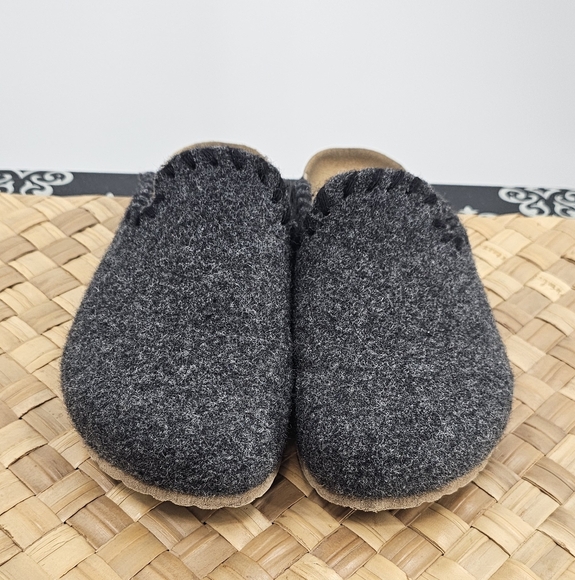 Garnet Hill Cork Mule Gray Slip-Ons Size 10 - Picture 5 of 10